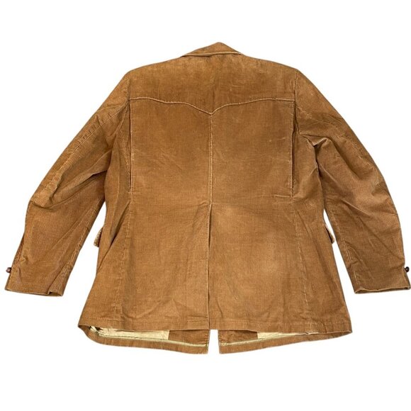 Vintage 70s Brad Whitney Men's Corduroy Western Sports Coat Blazer #258A - Picture 2 of 6